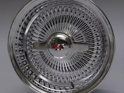 Dayton Wire Rims 3D model