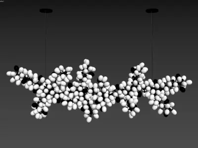 Valiant Chandelier Horizontal 3D model