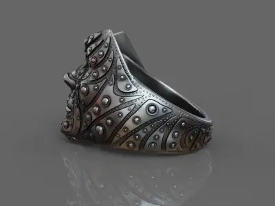 Face Bob Ring 3D print model