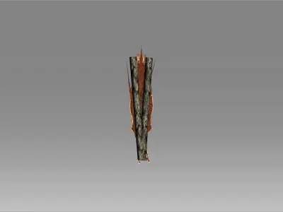 Classic Charm Decoration Fan Collection Low-poly 3D model