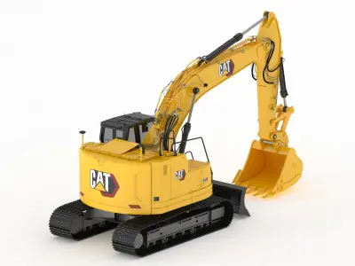 Cat 325 Hydraulic Excavator 3D model
