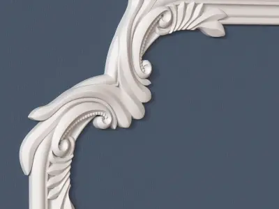 Molding Corner 3D model 3