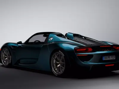 Porsche 918 Spyder 3D model
