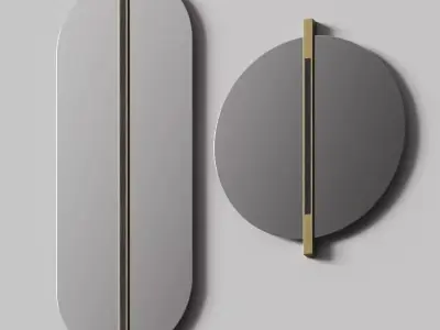 Frato Padua and Osaka Mirrors 3D model