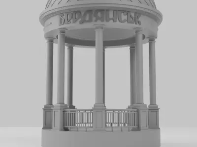 Berdyansk gazebo 3D print model