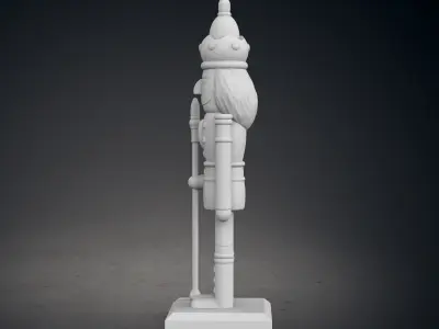 Christmas Nutcracker Figure 3D print model