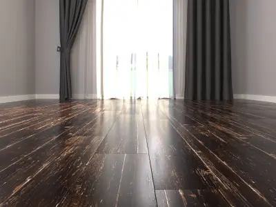 Yurtbay Old Town Wood Black 20x120 Texture