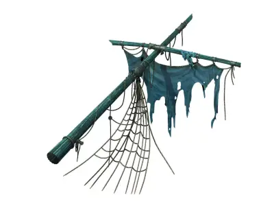 Gamr  Shipwreck - Broken Mast 3D model