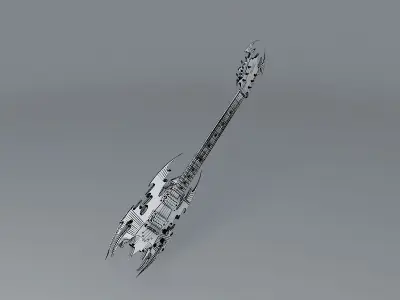 Sands Splinter Xl Guitar Free 3D model