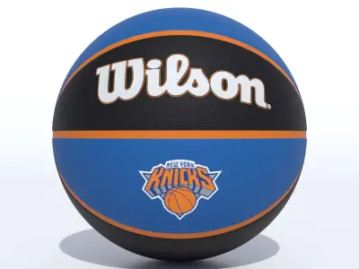 Wilson New York Knicks  Basketball 3D model