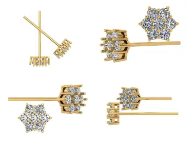 Earrings od83 3D print model
