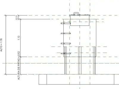 TANQUE DIESEL  3D model