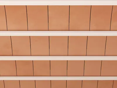 MAJORCAN CURVED CEILING 3D model