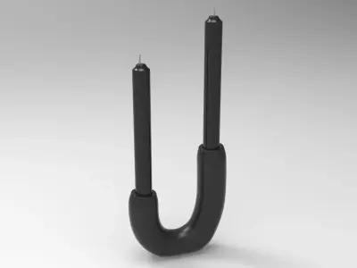 Loj Candle Holder Low-poly 3D model