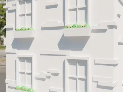 cafe-restaurant free Free 3D model