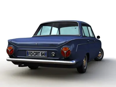 CORTINA MK1 1500 SUPER 1964 3D model