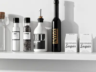 Kitchen decor 13 3D model