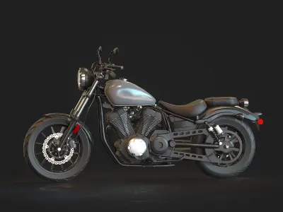 Base model Yamaha XV950 2020 3D model