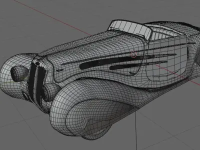 delahaye 165 3D model