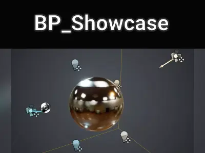 Unreal Engine 4 - Showcase Blueprint Free 3D model