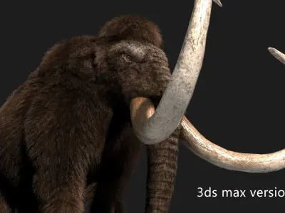 mammoth elephant 3D model