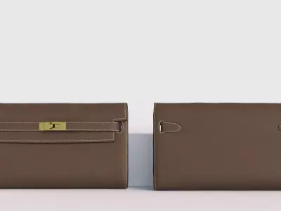 HERMES TO GO WALLET 3D model