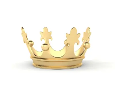 Golden Crown 3D model