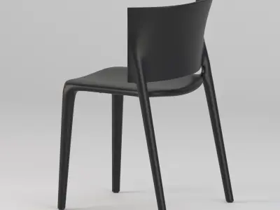 Africa Side Chair 3D model