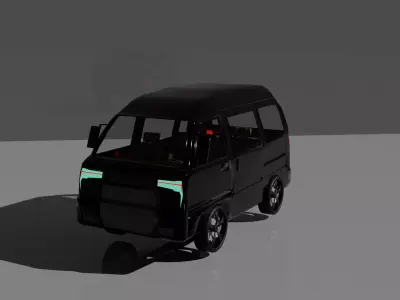 DAMAS van 3D model