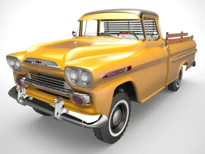 Chevrolet Apache 4x4  3D model