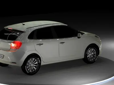 MARUTI SUZUKI BALENO 2016 3D model