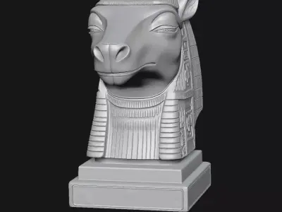 camel 3D print model