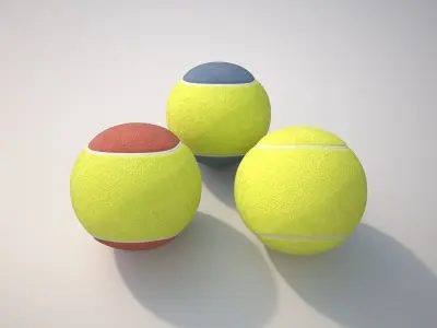 Tennis Balls 3D model