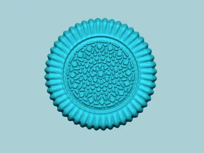 Cookie Mould 14 - Biscuit Silicon Molding 3D print model