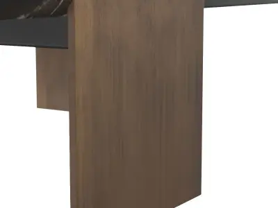 Fin Cocktail Table 3D model