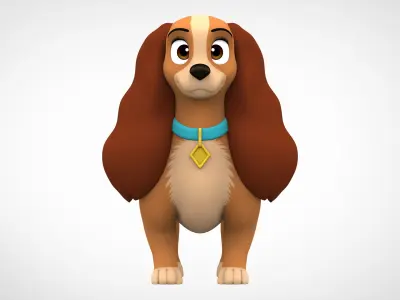 Beauty Lady 3D model