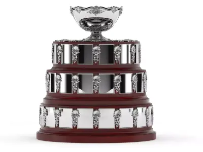Davis Cup Trophy 3D model