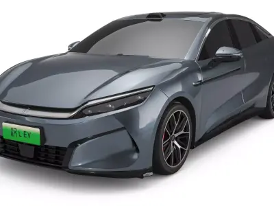 2025 BYD Han L EV 3D model