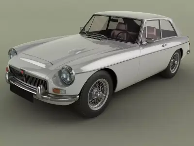 MG MGC GT 3D model