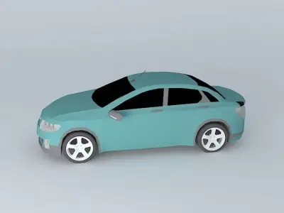 Proton Saga 2013 Concept 1 3 Premium Free 3D model