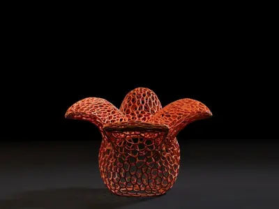 Bird figurine 3D print model
