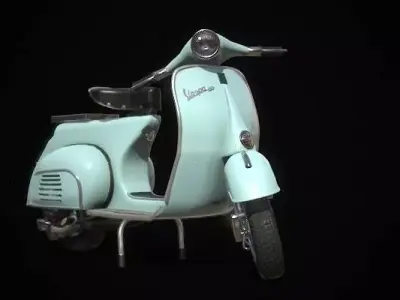 Next generation electric vehicles Low-poly 3D model