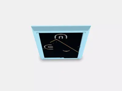 FISKBO Frame 11 Low-poly 3D model