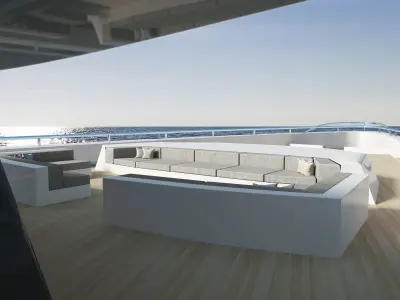 Elandess motor yacht 3D model