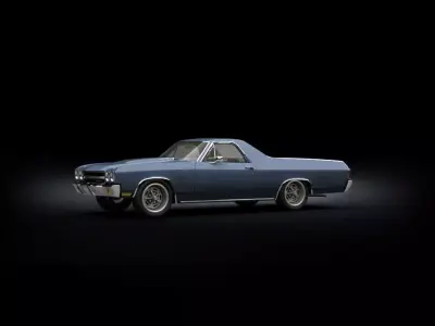 CHEVROLET EL CAMINO SS 3D MODEL 3D model