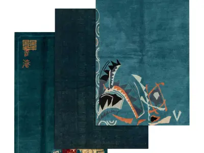 Rug Set 1940 3D model