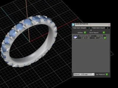 Wedding Band  3D print model
