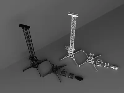 Detailed Truss Model 3D model