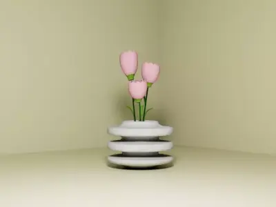 ORGANIC VASE 3D model purchase