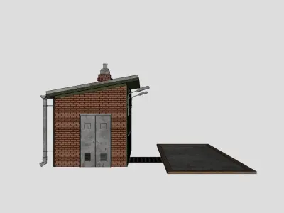 truck scale 3D model